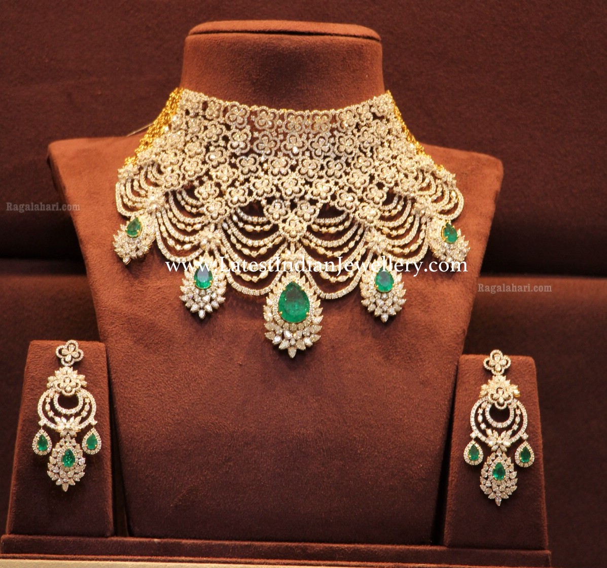 Diamond Grand Collar Necklace