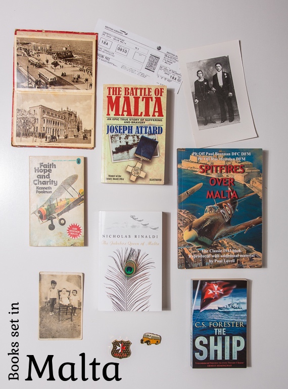 Curiosity Untamed Books set in Malta