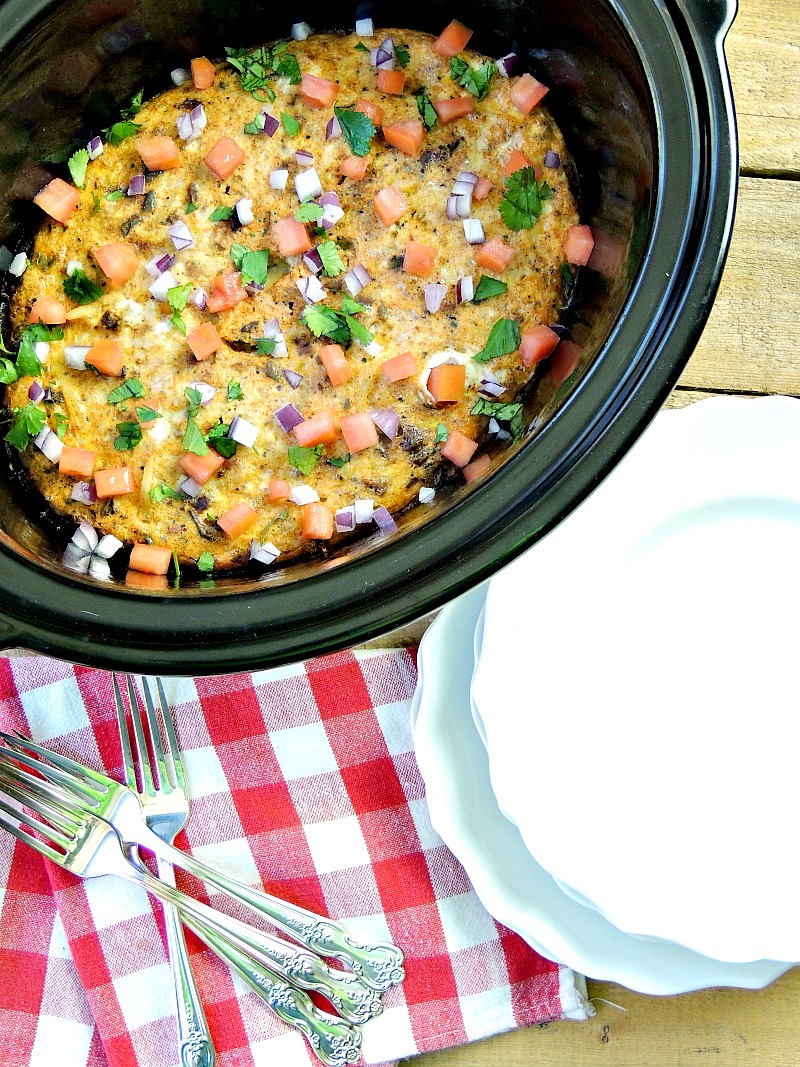 Slow Cooker Mexican Breakfast Casserole Bobbi's Kozy Kitchen