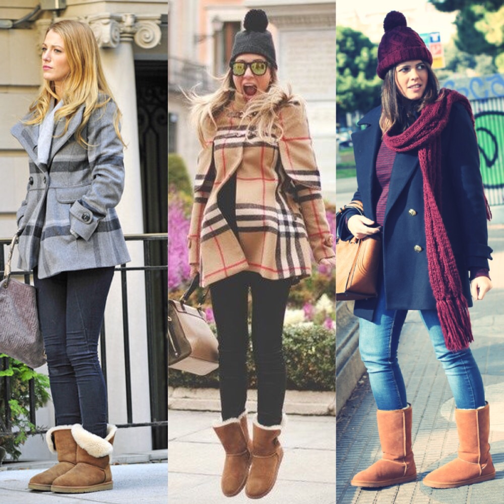 outfit botas ugg