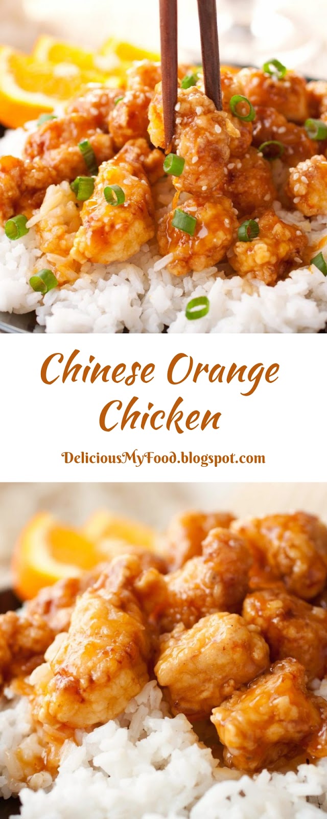 Chinese Orange Chicken | Delicious My Food
