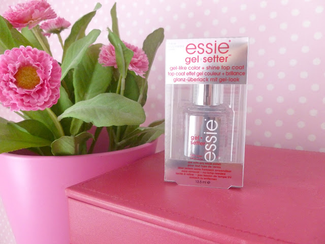  Essie Gel Setter Top Coat And Lovie Dovie Polish 