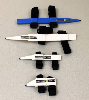 a photo of limitless stylus in different sizes