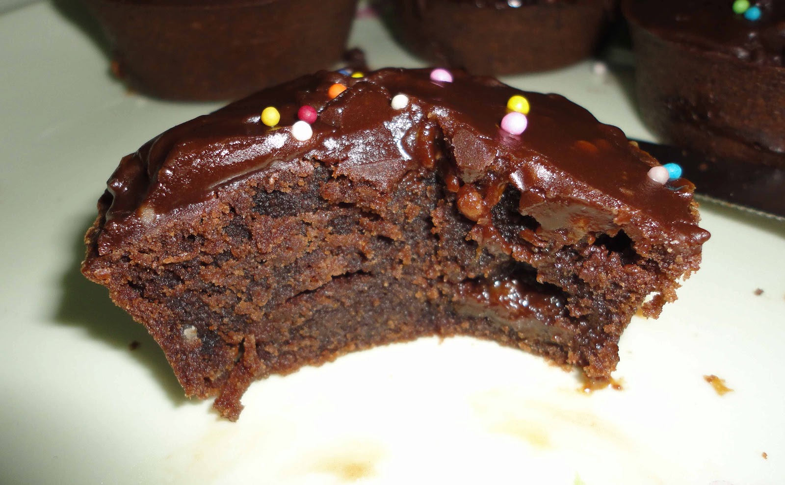 icing on my nose Chocolate Fudge Mud Cakes