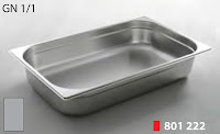 Tavi Inox GN1/1 Profesionale, Recipiente de Gastronomie din Inox, Cuva Inox, Bucatarii Profesionale, wwwamenajarihoreca.ro