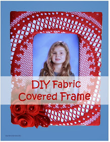 Fabric Covered Picture Frame