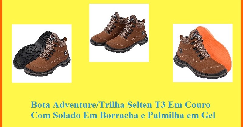 bota selten adventure preta