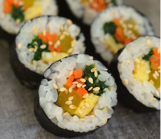 Vegetable Kimbap