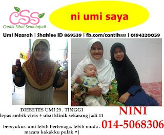 Testimoni Vivix Shaklee