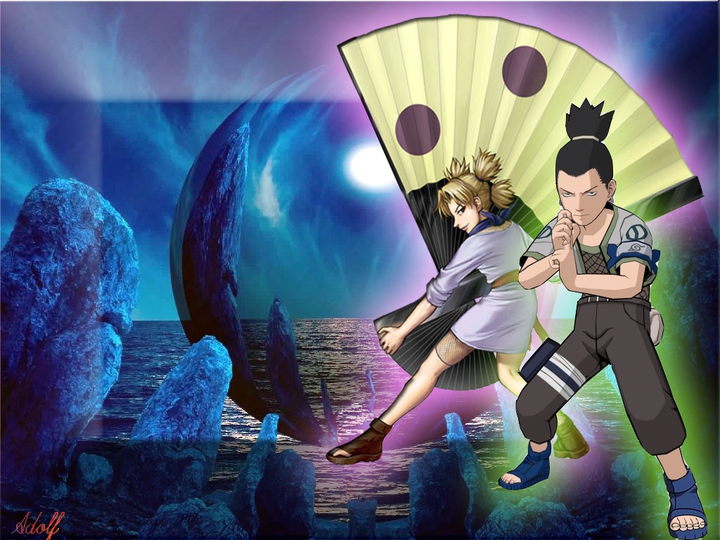 Naruto Wallpapers: Temari Shikamaru