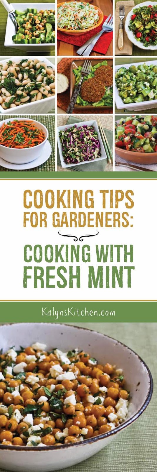 Cooking Tips for Gardeners Cooking with Fresh Mint Kalyn's Kitchen