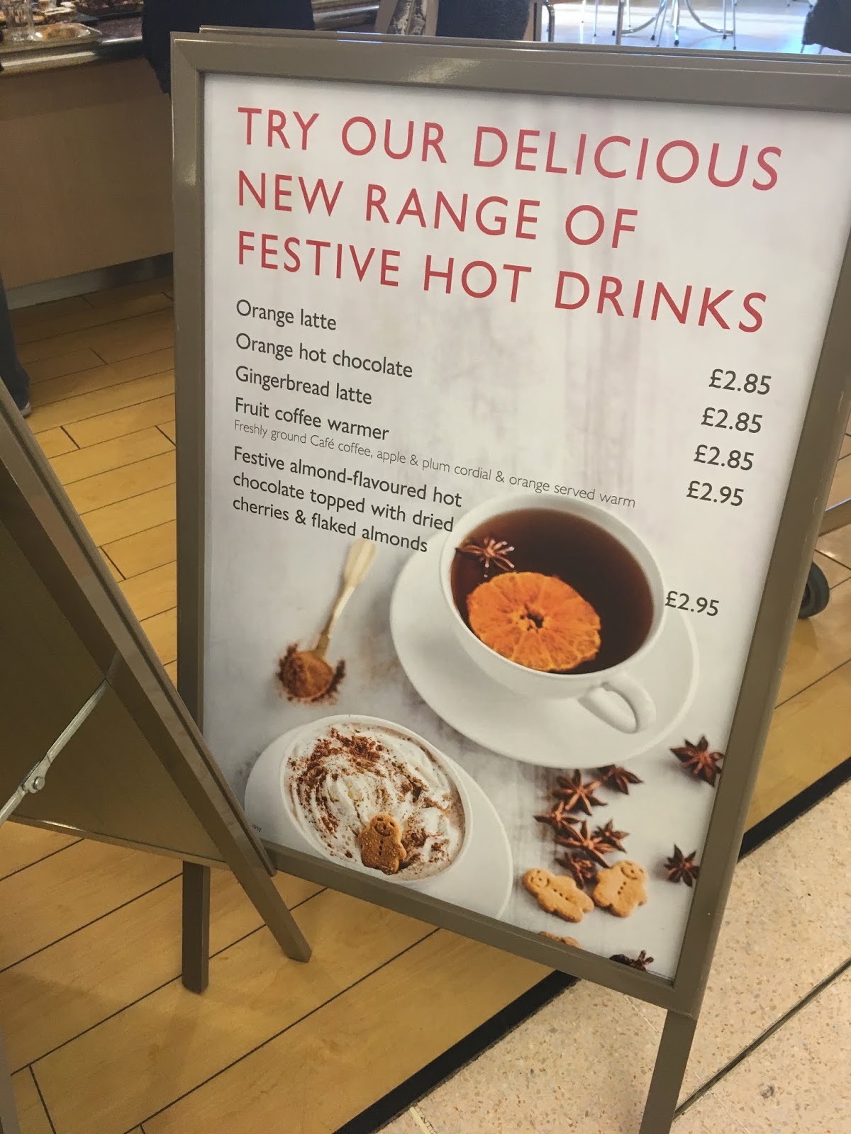 FOODSTUFF FINDS Waitrose Fruit Coffee Warmer (Waitrose Cafe) By Cinabar