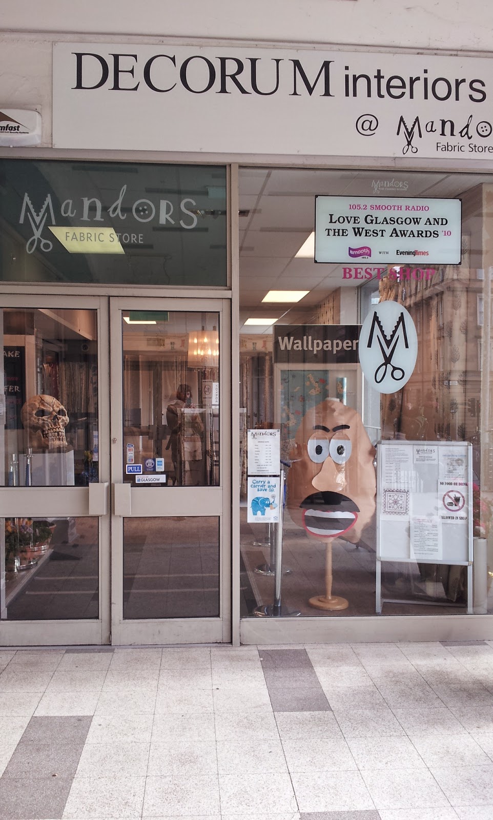 Kestrel Makes Fabric & Yarn Shopping in Glasgow