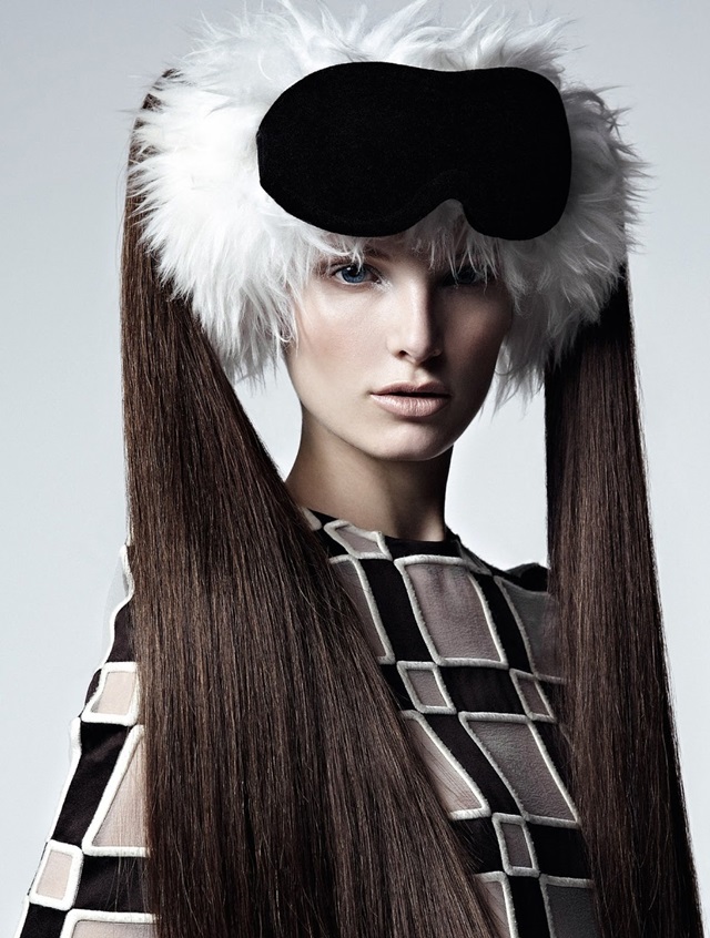 Asha Terne: Louis Vuitton... tern, sheerness, sort/hvid...