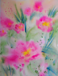 cactus watercolor bloom collage tutorial flowers heart kisling martha