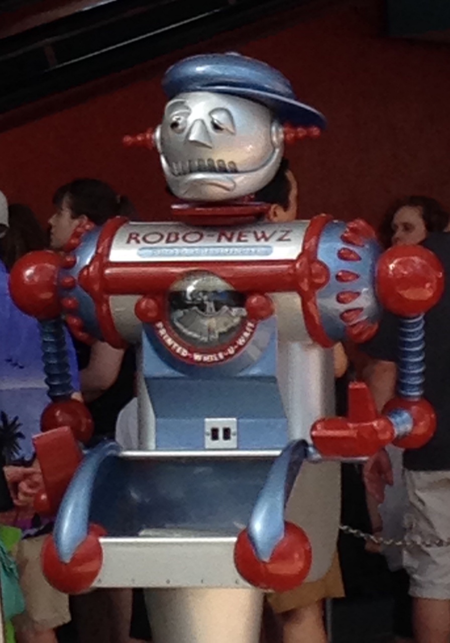Robotics Under the Stole Robots at Disney World and Epcot