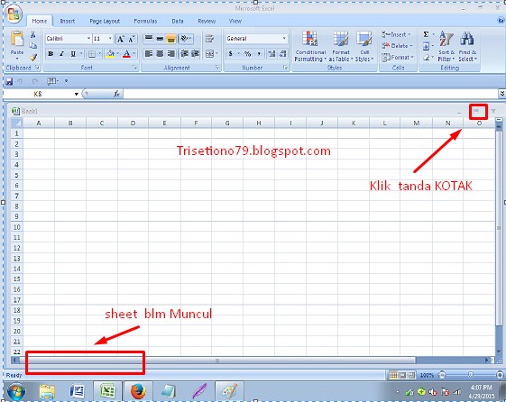 CARA MENAMPILKAN SHEET DI EXCEL CARA MENAMPILKAN SHEET DI EXCEL