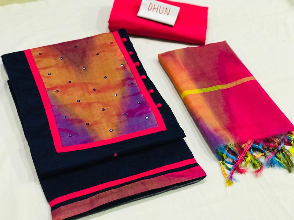 Cotton Silk Dress Materials