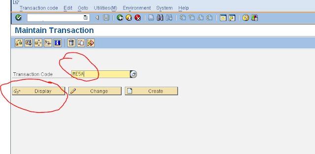 SAP TECH: ME5A ( List of purchase requision )