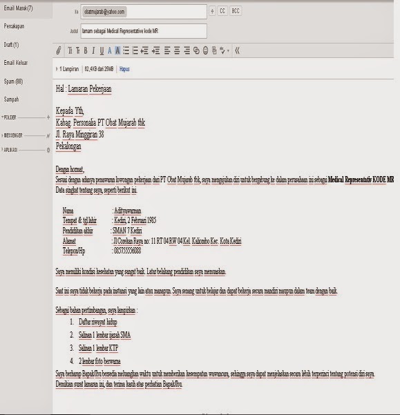 via email pdf, contoh lamaran kerja via email lengkap, contoh daftar