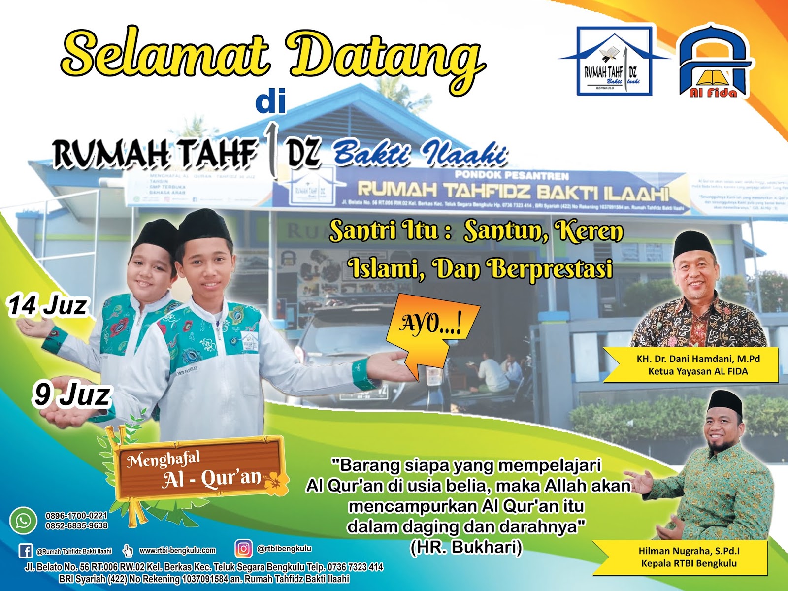 Selamat Datang Di Rumah Tahfidz Bakti Ilaahi