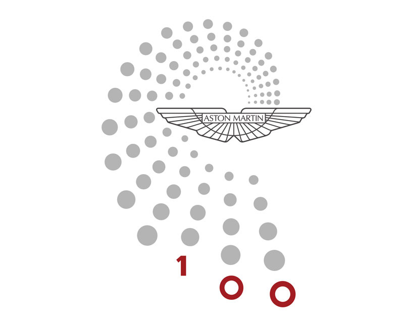 The Aston Martin Centenary Logo
