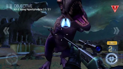 لعبة Dino Hunter للأندرويد، لعبة Dino Hunter مدفوعة للأندرويد، لعبة Dino Hunter مهكرة للأندرويد