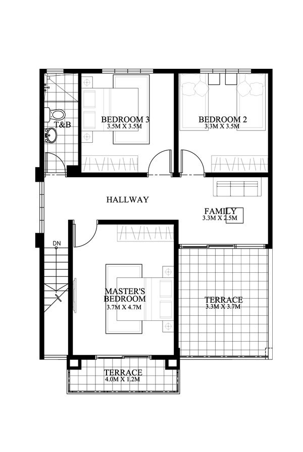  HOUSE DESIGN 1       FIRST FLOOR PLAN   SECOND FLOOR PLAN Looking For House Plans? Here's Some Free Simple Two-Storey House Plans With Cost To Build  Specifications: Beds: 4 Baths: 3 Floor Area: 213 sq.m. Lot Area: 208 sq.m. Garage: 1  ESTIMATED COST RANGE Rough Finished Budget: 2,496,000–2,912,000 Semi Finished Budget: 3,328,000–3,744,000 Conservatively Finished Budget: 4,160,000–4,576,000 Elegantly Finished Budget: 4,992,000–5,824,000  HOUSE DESIGN 2       FIRST FLOOR PLAN   SECOND FLOOR PLAN   Specifications: Beds: 4 Baths: 3 Floor Area: 213 sq.m. Lot Area: 208 sq.m. Garage: 2  ESTIMATED COST RANGE Rough Finished Budget: 2,496,000 – 2,912,000 Semi Finished Budget: 3,328,000 – 3,744,000 Conservatively Finished Budget: 4,160,000 – 4,576,000 Elegantly Finished Budget: 4,992,000 – 5,824,000   HOUSE DESIGN 3     FIRST FLOOR PLAN   SECOND FLOOR PLAN   Specification Beds: 5  Baths: 5  Floor Area: 308 sq.m.  Lot Area: 297 sq.m.  Garage: 1  ESTIMATED COST RANGE Rough Finished Budget: 3,696,000 – 4,312,000 Semi Finished Budget: 4,928,000 – 5,544,000 Conservatively Finished Budget: 6,160,000 – 6,776,000 Elegantly Finished Budget: 7,392,000 – 8,624,000    HOUSE DESIGN 4     FIRST FLOOR PLAN   SECOND FLOOR PLAN   Specification Beds: 4  Baths: 2  Floor Area: 165 sq.m. Lot  Area: 150 sq.m.  Garage: 1  ESTIMATED COST RANGE Rough Finished Budget: 1,980,000 – 2,310,000 Semi Finished Budget: 2,640,000 – 2,970,000 Conservatively Finished Budget: 3,300,000 – 3,630,000 Elegantly Finished Budget: 3,960,000 – 4,620,000  HOUSE DSIGN 5         SOURCE: www.pinoyeplans.com