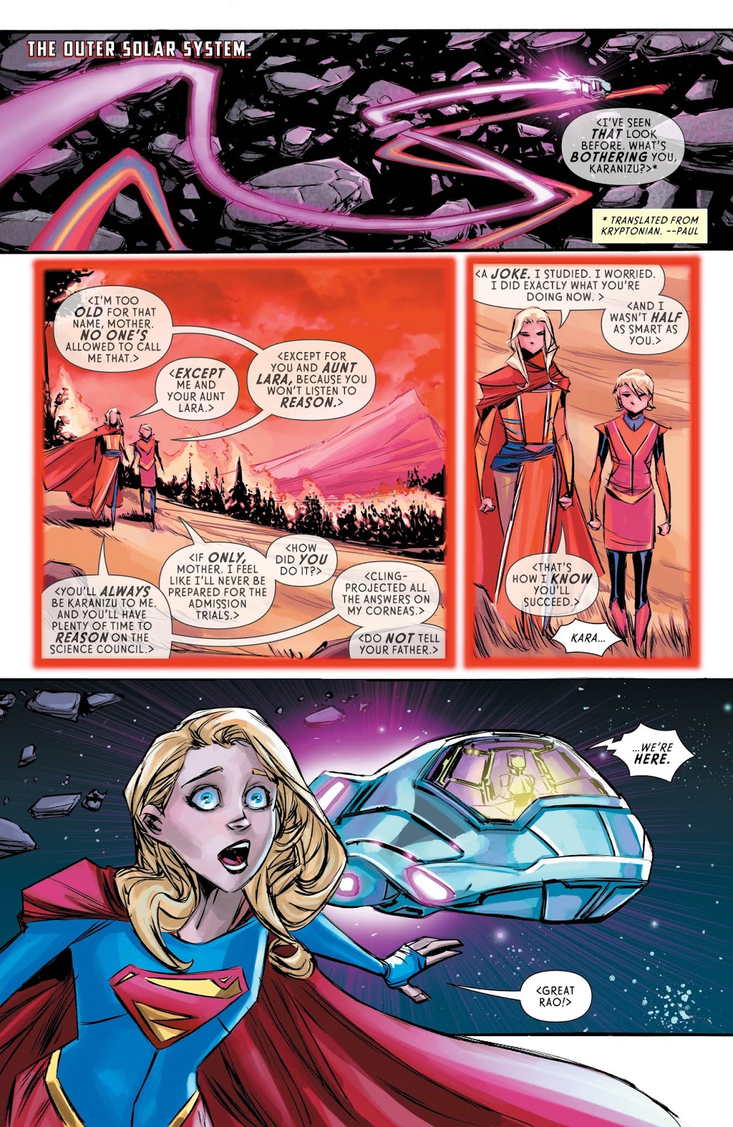 Supergirl xxx supergirl tells kal el about argo city