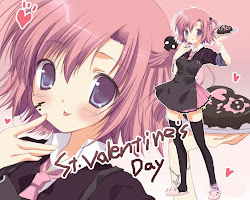 anime wallpapers valentine valentines yande re moviendo miyasaka miyu edit thighhighs seifuku respond safebooru