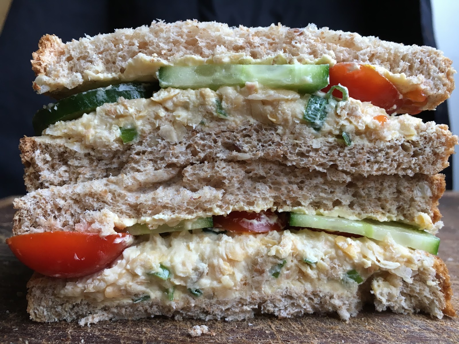 Vegan Chickpea "Tuna" Mayo Sandwich