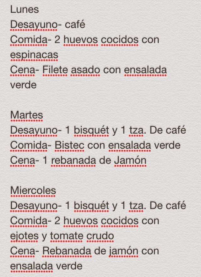 dieta para adelgazar en 13 dias