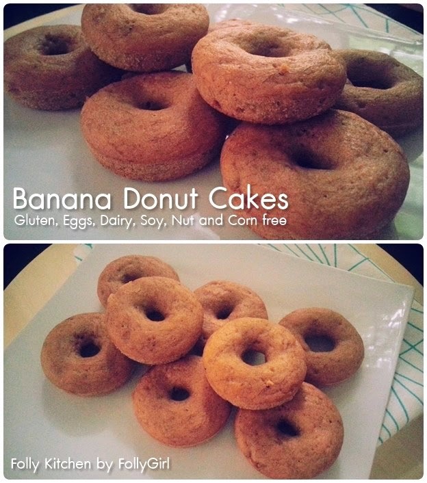 Folly Kitchen (Gluten, Eggs, Dairy and Nut Free Recipes) โดนัท เค้ก