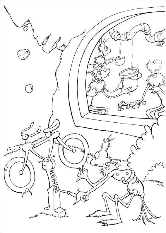 Dr Seus Coloring Pages Covid Outbreak