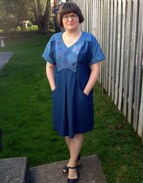 Following The Thread: An Embroidered Lisette Butterick 6567