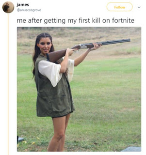 first kill on fortnite