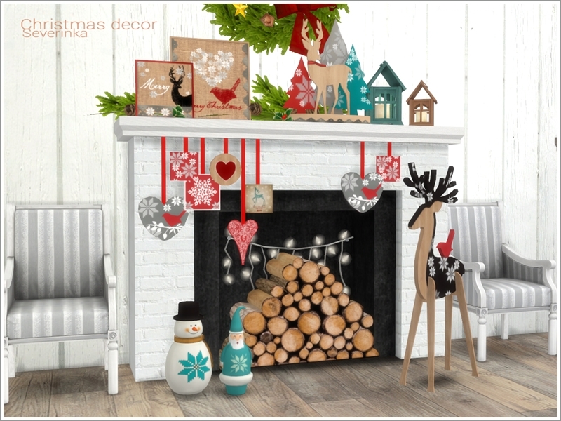 Sims 4 CC's The Best Christmas decor by Severinka
