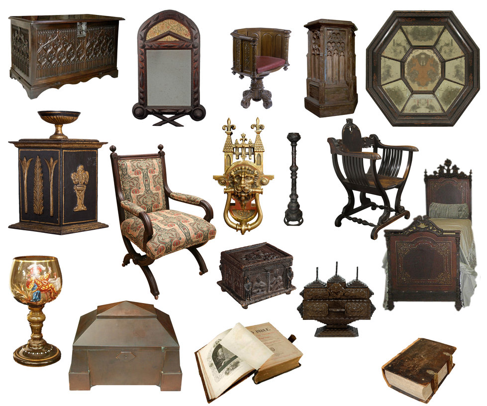 Imagenes de muebles y objetos al estilo medieval | Cute e Girly