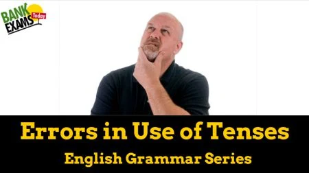 errors in the use of tenses