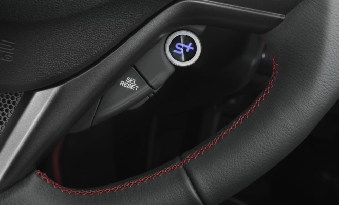 2013 Honda CR-Z Sport Plus button
