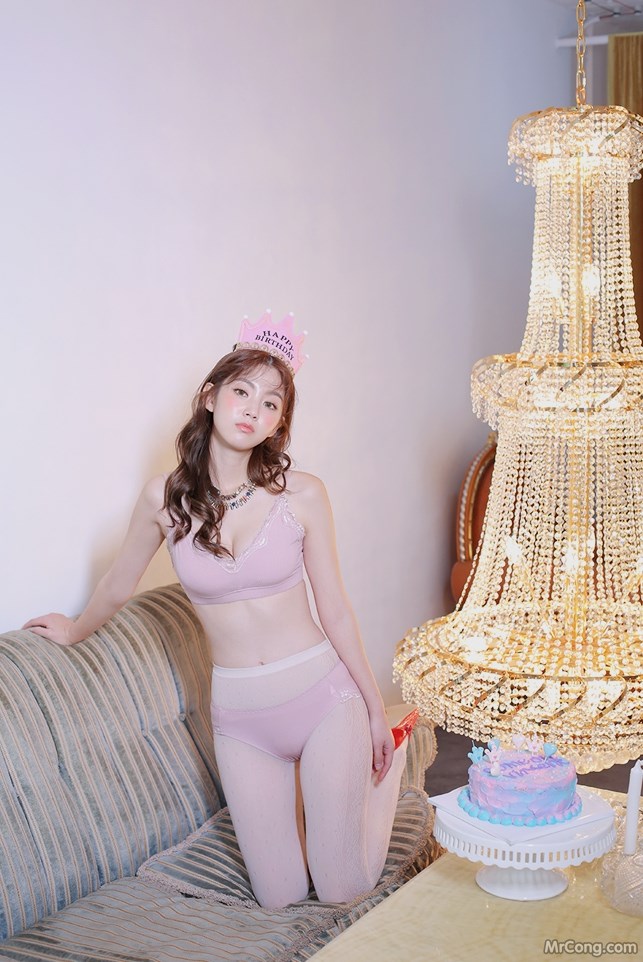 Lee Chae Eun&#39;s beauty in lingerie, bikini in November + December 2017 (189 photos) photo 9-2