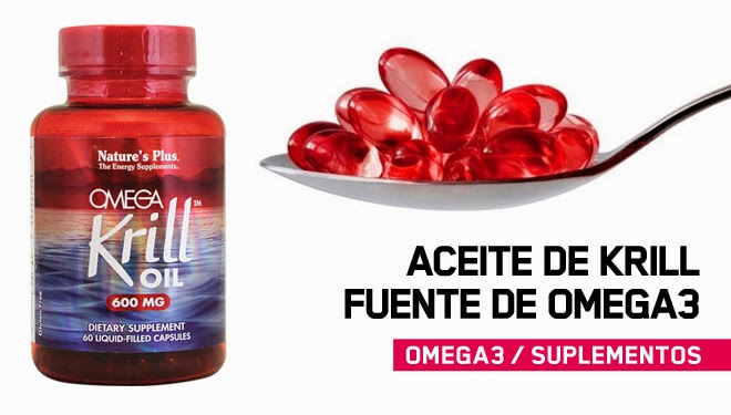 Grasas Omega-3  aceite de Krill