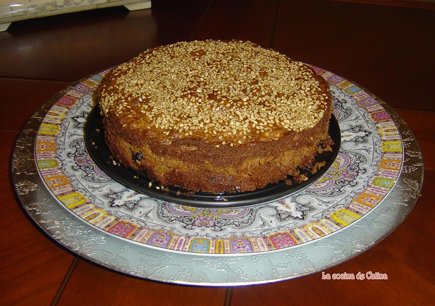 Pastel turco de tahini La cocina de Catina