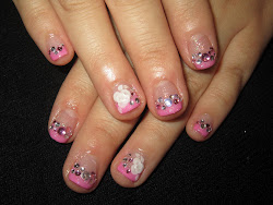 nail french nails designs manicure pink easy gel tips weeding rhinestones march christmas bad ombre popular gold larger