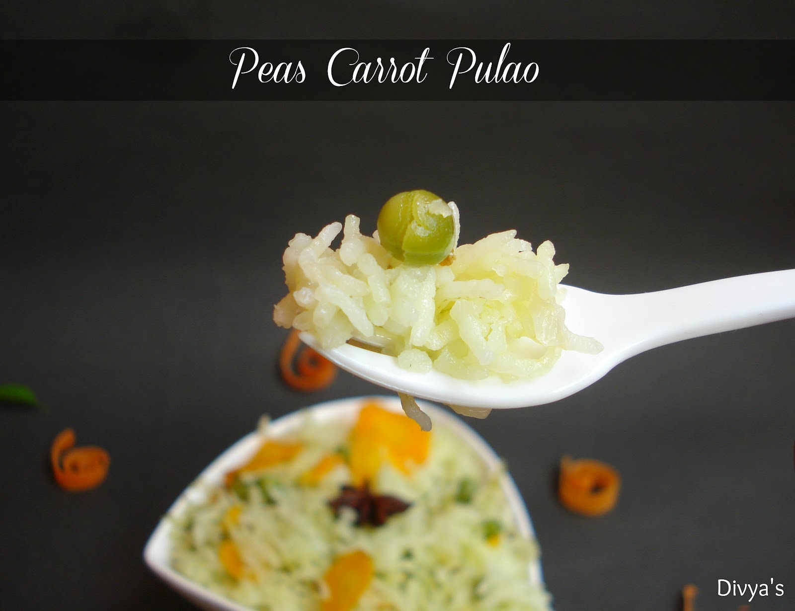 Peas Carrot Pulao You Too Can Cook