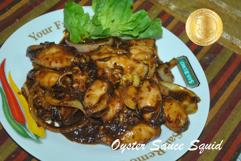 PATYSKITCHEN STIR FRIED SQUID WITH OYSTER SAUCE/ SOTONG GORENG SOS TIRAM