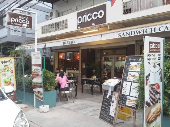 Pricco Restaurant in Vientiane, Laos