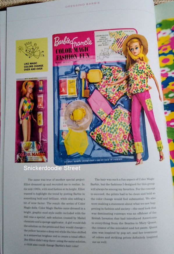 SNICKERDOODLE STREET *REVIEW* Dressing Barbie Book by Carol Spencer