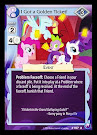 My Little Pony I Got a Golden Ticket! Canterlot Nights CCG Card