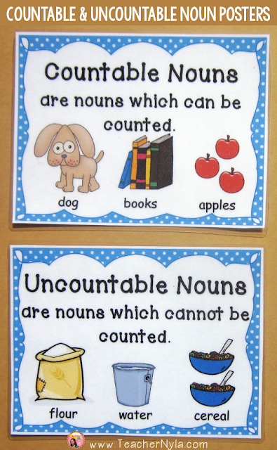 Nylas Crafty Teaching Countable And Uncountable Nouns How Much Vs